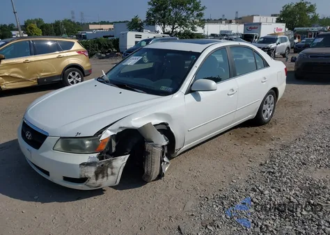 2007 Hyundai Sonata Gls from USA, damaged, VIN 5NPET46C87H286764